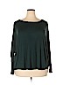 Ann Taylor LOFT Green Long Sleeve Top Size 16 - 18 - photo 1
