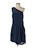 MM Couture by Miss Me 100% Silk Blue Cocktail Dress Size M - photo 1