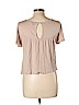 American Eagle Outfitters 100% Viscose Tan Short Sleeve Top Size M - photo 2