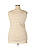 Eddie Bauer 100% Cotton Tan Sleeveless Top Size XL - photo 2