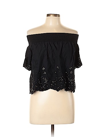 Topshop Short Sleeve Blouse (view 1)