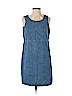 STUDIO EASE Blue Casual Dress Size P (petite) - photo 1