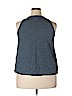 Madewell Blue Sleeveless Top Size XL - photo 2