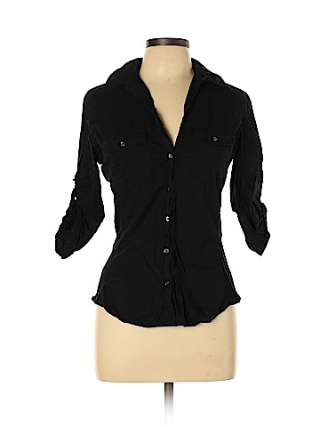 James Perse 3/4 Sleeve Button-Down Shirt (view 1)