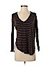 Madewell 100% Viscose Brown Long Sleeve T-Shirt Size XS - photo 1