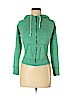 American Eagle Outfitters 100% Polyester Green Zip Up Hoodie Size M - photo 1