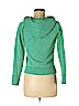 American Eagle Outfitters 100% Polyester Green Zip Up Hoodie Size M - photo 2