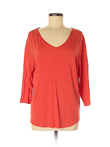 Chico's 3/4 Sleeve T-Shirt (view 1)