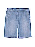 Theory Blue Denim Shorts Size 2 - photo 1