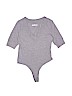 Avec Les Filles Gray Bodysuit Size M - photo 1