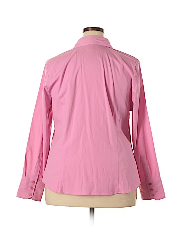 Lane Bryant Long Sleeve Button-Down Shirt (view 2)