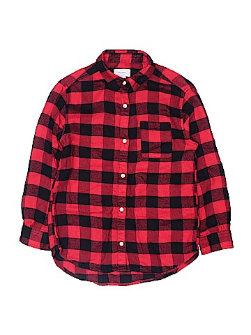 Old Navy 3/4 Sleeve Button-Down Shirt (view 1)