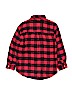 Old Navy Red 3/4 Sleeve Button-Down Shirt Size 8 - photo 2