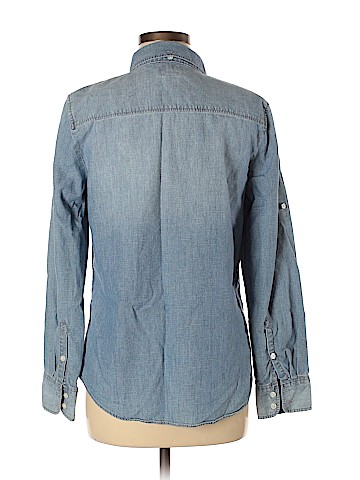 J. Crew Factory Store Long Sleeve Button-Down Shirt (view 2)