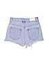 PacSun 100% Cotton Blue Denim Shorts Size 23 waist - photo 2