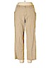Woman Within 100% Cotton Tan Cargo Pants Size 16 - photo 1
