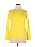 Lauren by Ralph Lauren 100% Cotton Yellow Long Sleeve T-Shirt Size XL - photo 1