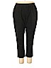 Woman Within Black Casual Pants Size 26WP - photo 1