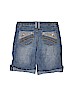 Mudd Solid Blue Denim Shorts Size 12 - photo 2