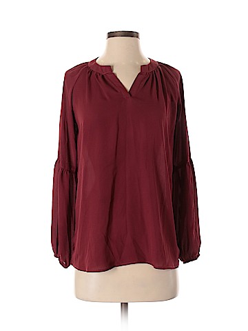 NY Collection Long Sleeve Blouse (view 1)