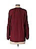 NY Collection 100% Polyester Burgundy Long Sleeve Blouse Size S (petite) - photo 2