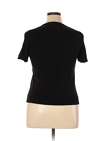 Sutton Studio Short Sleeve Silk Top (view 2)