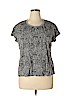 Three Dots Gray Short Sleeve T-Shirt Size XL - photo 1