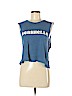 Wildfox Blue Sleeveless T-Shirt Size XS - photo 1