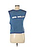 Wildfox Blue Sleeveless T-Shirt Size XS - photo 2