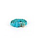 Unbranded Solid Teal Leather Belt Size XS - photo 1