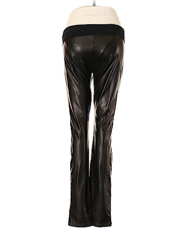 Mama Maternity Faux Leather Pants (view 2)