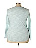 Ann Taylor LOFT Blue Long Sleeve T-Shirt Size XXL - photo 2