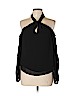 TOBI 100% Polyester Black Long Sleeve Blouse Size M - photo 1