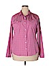 Eddie Bauer Pink Long Sleeve Button-Down Shirt Size XL - photo 1