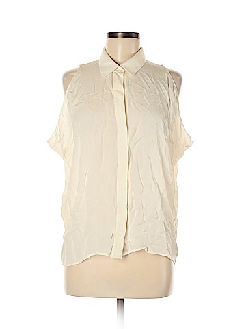Theory Sleeveless Silk Top (view 1)