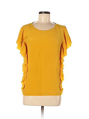 Fendi Short Sleeve Silk Top (view 1)