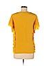 Fendi 100% Silk Yellow Short Sleeve Silk Top Size EU (IT) 42 / US 6 - photo 2