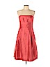 Ann Taylor 100% Silk Pink Cocktail Dress Size 10 - photo 1