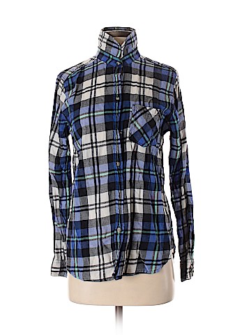 American Eagle Outfitters Long Sleeve Button-Down Shirt (view 1)