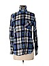 American Eagle Outfitters 100% Cotton Blue Long Sleeve Button-Down Shirt Size S - photo 1