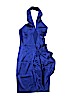 Zac Posen 100% Polyester Blue Cocktail Dress Size 2 - photo 1