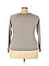 Caralase Gray Long Sleeve Top Size XL - photo 2