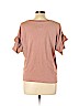 Current/Elliott 100% Cotton Purple Short Sleeve Top Size Med (2) - photo 2