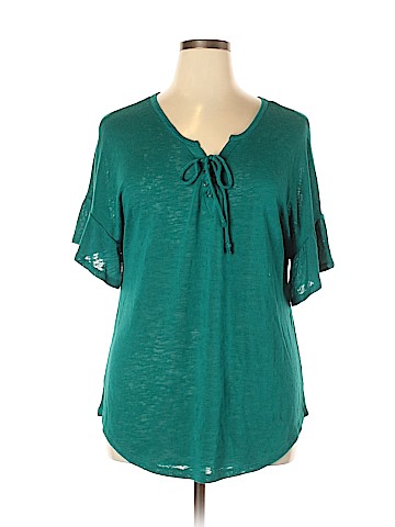 Lane Bryant Short Sleeve Top (view 1)