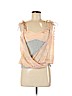 Marc by Marc Jacobs 100% Silk Pink Sleeveless Silk Top Size 4 - photo 1