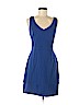Cynthia Rowley TJX Blue Casual Dress Size L - photo 1