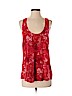 Joie 100% Silk Red Sleeveless Silk Top Size S - photo 1