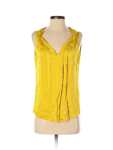 Elie Tahari Sleeveless Silk Top (view 1)