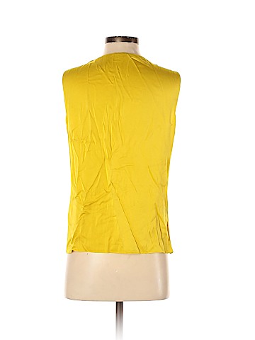 Elie Tahari Sleeveless Silk Top (view 2)