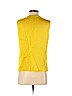 Elie Tahari Yellow Sleeveless Silk Top Size S - photo 2